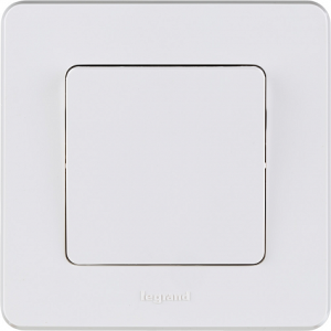 Выключатель 1 клав., белый, INSPIRIA Legrand 673600