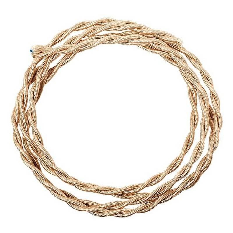 Провод витой ПВОнг 3X1,5, Карамель, Salvador CAR/P 3*1.5 (кратно 20 м.)