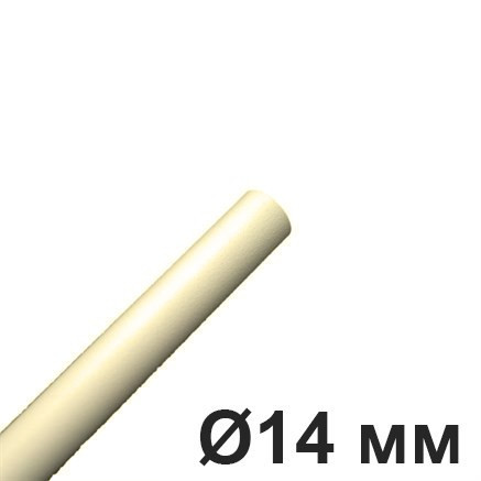 Труба стальная для лофт проводки D14 мм. (2 м.), Слоновая кость, Villaris-Loft GBQ 3001421 Труба стальная для лофт проводки D14 мм. (2 м.), Слоновая кость, Villaris-Loft GBQ 3001421