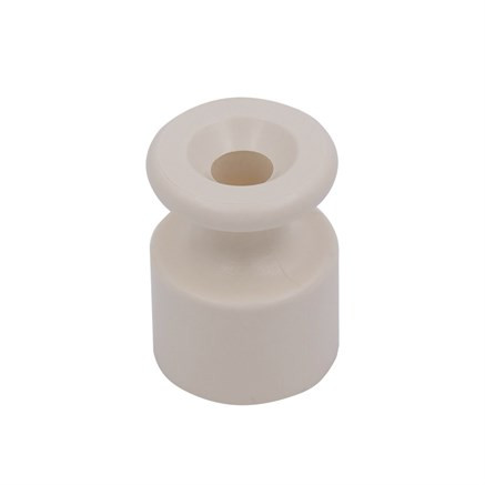 Кабельный изолятор пластик, Ванильный глянец, Jantera JNO.5ON.PG03.100 (100 шт./упак.)