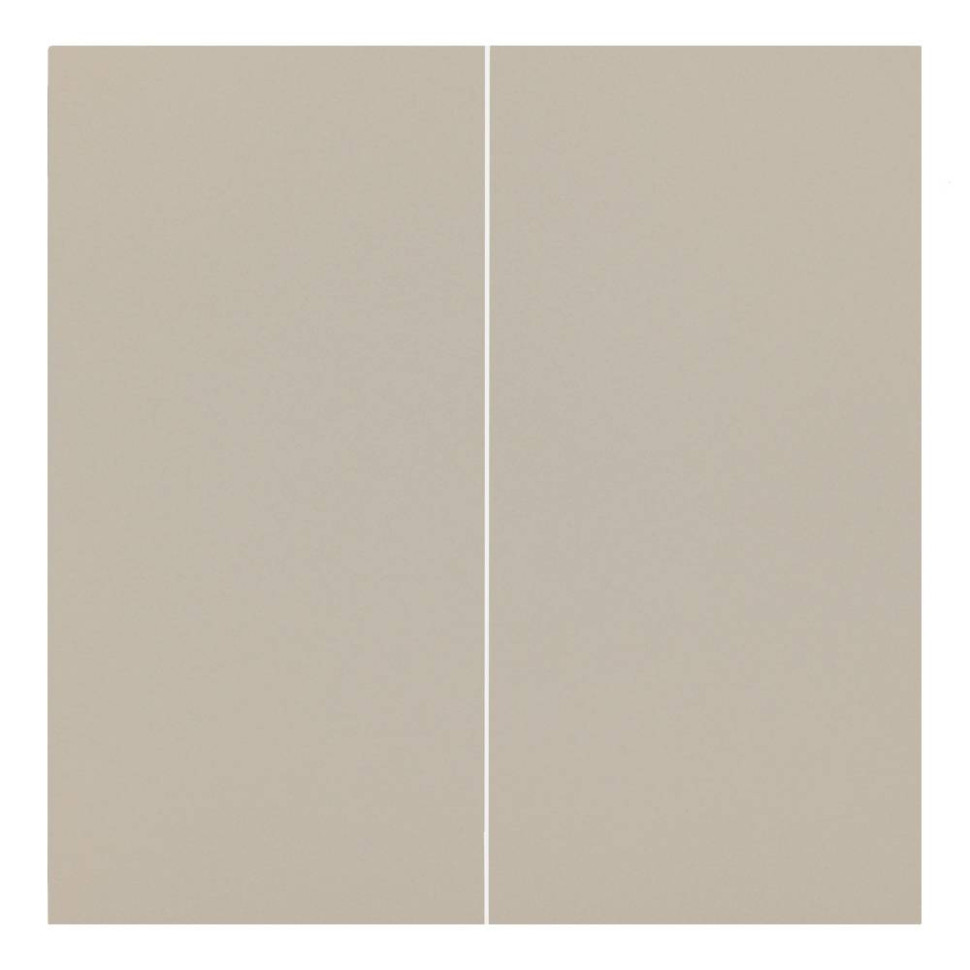 Лицевая панель выключателя 2 кл. перекрестного, Латте, Rikett 35614 LT