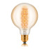 Ретро лампа накаливания G95 F5 40Вт Е27, золотистая Sun Lumen 052-009
