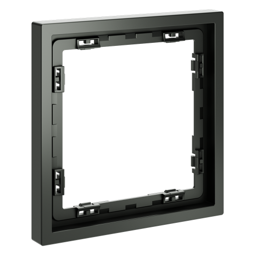 Рамка 1 местная, пластик, Титан, Voltum S70 VLS100106