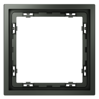 Рамка 1 местная, пластик, Титан, Voltum S70 VLS100106