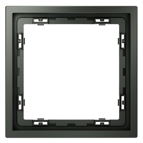 Рамка 1 местная, пластик, Титан, Voltum S70 VLS100106