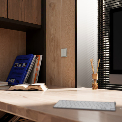 Выключатель для жалюзи, Кашемир, S70 Voltum VLS020703