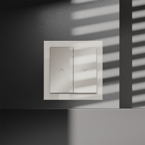 Выключатель для жалюзи, Кашемир, S70 Voltum VLS020703