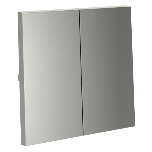 Клавиши для выключателя 2-кл, Сталь, S70 Voltum VLS000305