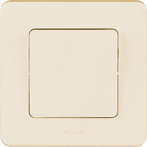 Выключатель 1 клав., слоновая кость, INSPIRIA Legrand 673601