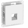 Лицевая панель для розетки компьютерной RJ45 Keystone, Белый, AtlasDesign SE ATN000184