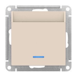 Выключатель карточный для гостиниц, Бежевый, AtlasDesign SE ATN000267