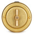 Выключатель поворотный 1 кл. проходной (2 положения), металл, Золото, VINTAGE-BRASS 30101-6