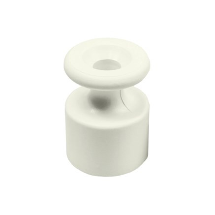 Кабельный изолятор пластик, Шалфейный глянец, Jantera JNO.5ON.PG04.100 (100 шт./упак.)