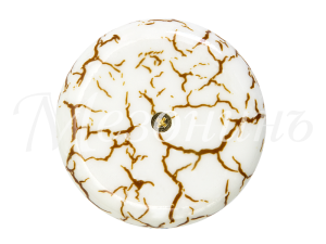 Распаечная коробка фарфоровая D80х33, Античный мрамор, ТМ МезонинЪ GE70235-20