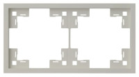 Рамка 2 местная, Лен, Standart Rikett 35820 LN