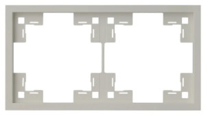 Рамка 2 местная, Лен, Standart Rikett 35820 LN