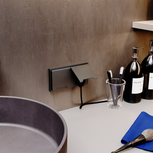 Рамка 2 местная, пластик, Титан, Voltum S70 VLS100206