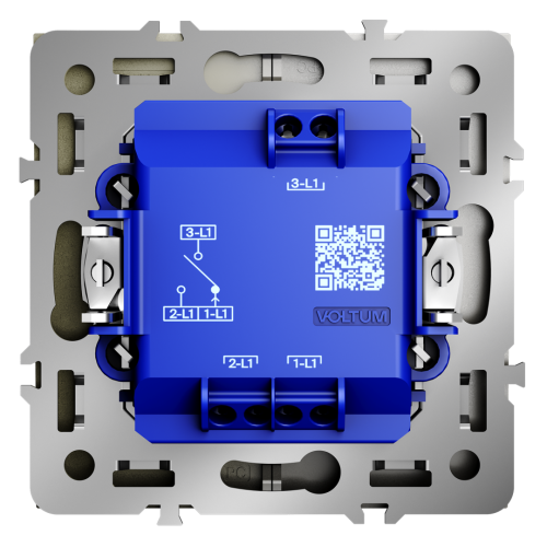 Выключатель для жалюзи, Шелк, S70 Voltum VLS020704