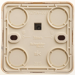 Розетка О/У компьютерная RJ45 кат.5E, Сосна, Этюд SE KOMA-001D