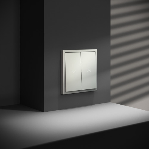 Выключатель для жалюзи, Сталь, S70 Voltum VLS020705