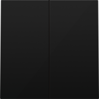 Клавиша для выключателя 2-кл, Матовый карбон, Donel  DA DA29530