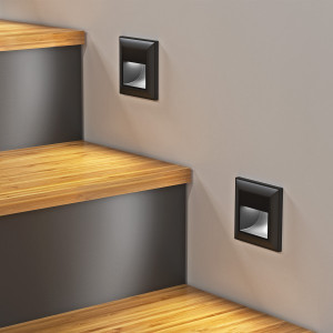 Встраиваемая подсветка LED, Черный матовый, Werkel W1154108