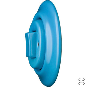 Выключатель кнопочный 1 кл. перекрестный, ярко-синий глянцевый, Katy Paty NIARGW7