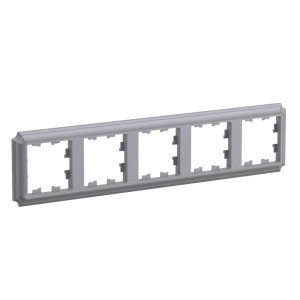 Рамка 5 местная, Сталь, AtlasDesign Antique SE ATN100905