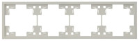 Рамка 4 местная, Лен, Standart Rikett 35840 LN