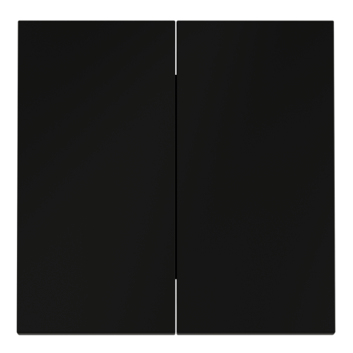 Клавиши для выключателя 2-кл, Черный матовый, S70 Voltum VLS000308