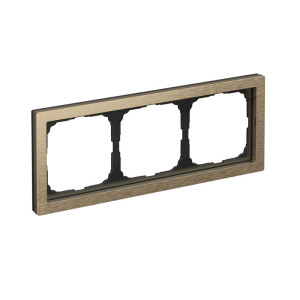 Рамка 3 местная, металл, Латунь, ArtGallery SE GAL312203