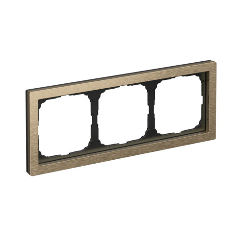 Рамка 3 местная, металл, Латунь, ArtGallery SE GAL312203