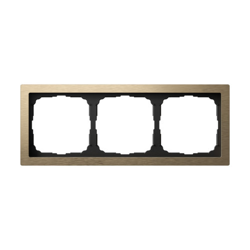 Рамка 3 местная, металл, Латунь, ArtGallery SE GAL312203