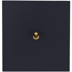 Выключатель тумблерный 1 кл. (внутренний монт.), Черный, Bilbao Salvador SJAN13A1A1