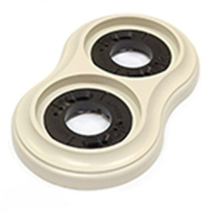 Рамка 2 местная деревянная D98 на бревно, Слоновая кость, Lindas 25669 Рамка 2 местная деревянная D98 на бревно, Слоновая кость, Lindas 25669