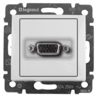 Розетка HD15, белый, Valena Classic Legrand 770083