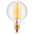 Ретро лампа накаливания G125 F2L 60Вт Е27, прозрачная Sun Lumen 054-027
