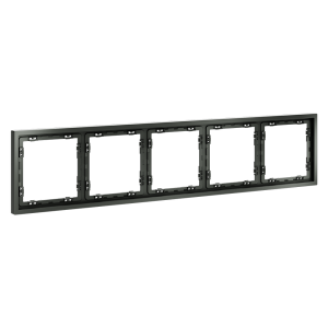 Рамка 5 местная, пластик, Титан, Voltum S70 VLS100506