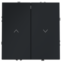 Выключатель для жалюзи, Графит, S70 Voltum VLS020707