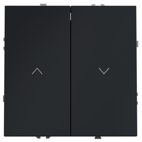 Выключатель для жалюзи, Графит, S70 Voltum VLS020707