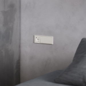 Клавиши для выключателя 2-кл, Хлопок, S70 Voltum VLS000313