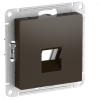 Лицевая панель для розетки компьютерной RJ45 Keystone, Мокко, AtlasDesign SE ATN000684