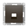 Лицевая панель для розетки компьютерной RJ45 Keystone, Мокко, AtlasDesign SE ATN000684