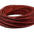 Ретро кабель витой 2x2,5 Гранатовый шелк, Interior Wire ПРВ2250-ГРШ (1 метр)