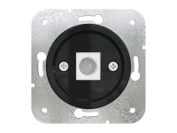 Розетка телевизионная TV (внутренний монт.), Антрацит, Лахта ТМ МезонинЪ GE35321-58