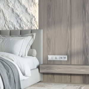 Рамка 5 местная стекло soft-touch, Белый, Senso Werkel W0053101