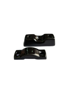 Универсальный керамический фиксатор (крепеж) для провода, Черный, Leanza ФКЧ