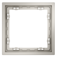 Рамка 1  местная, пластик, Кашемир, VOLTUM S70 VLS100103