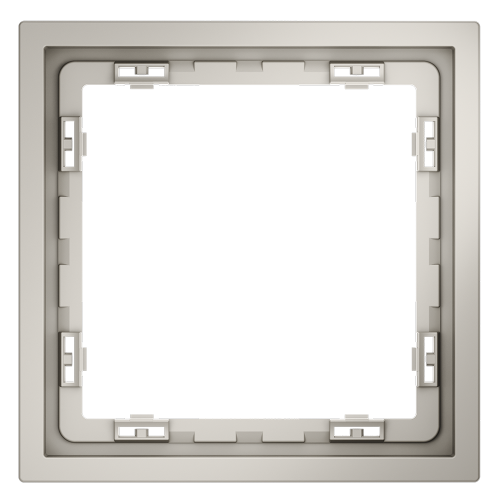Рамка 1  местная, пластик, Кашемир, VOLTUM S70 VLS100103