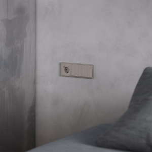 Клавиши для выключателя 2-кл, Капучино, S70 Voltum VLS000314